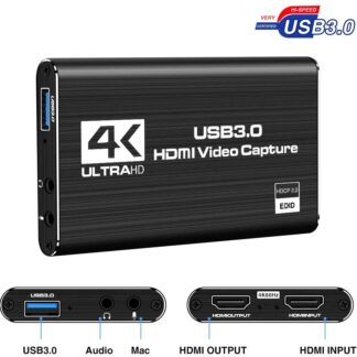 HVC301 HDMI Video Capture 4K USB 3.0 Audio
