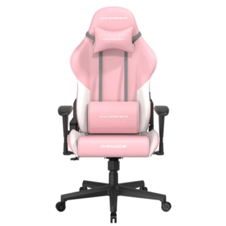 DXRACER CHAIR PRINCE SERIES PINK/WHITE